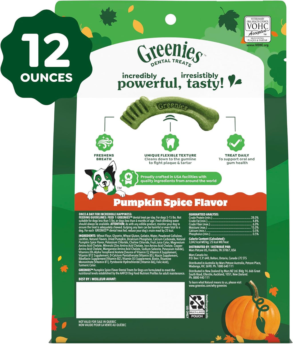 Greenies Teenie Original Natural Dental Dog Treats, Chicken, 43 Count