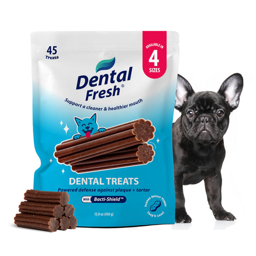 Dental Fresh Dental Treat Sticks for Medium Dogs Brush Free Chews, 26 Ct