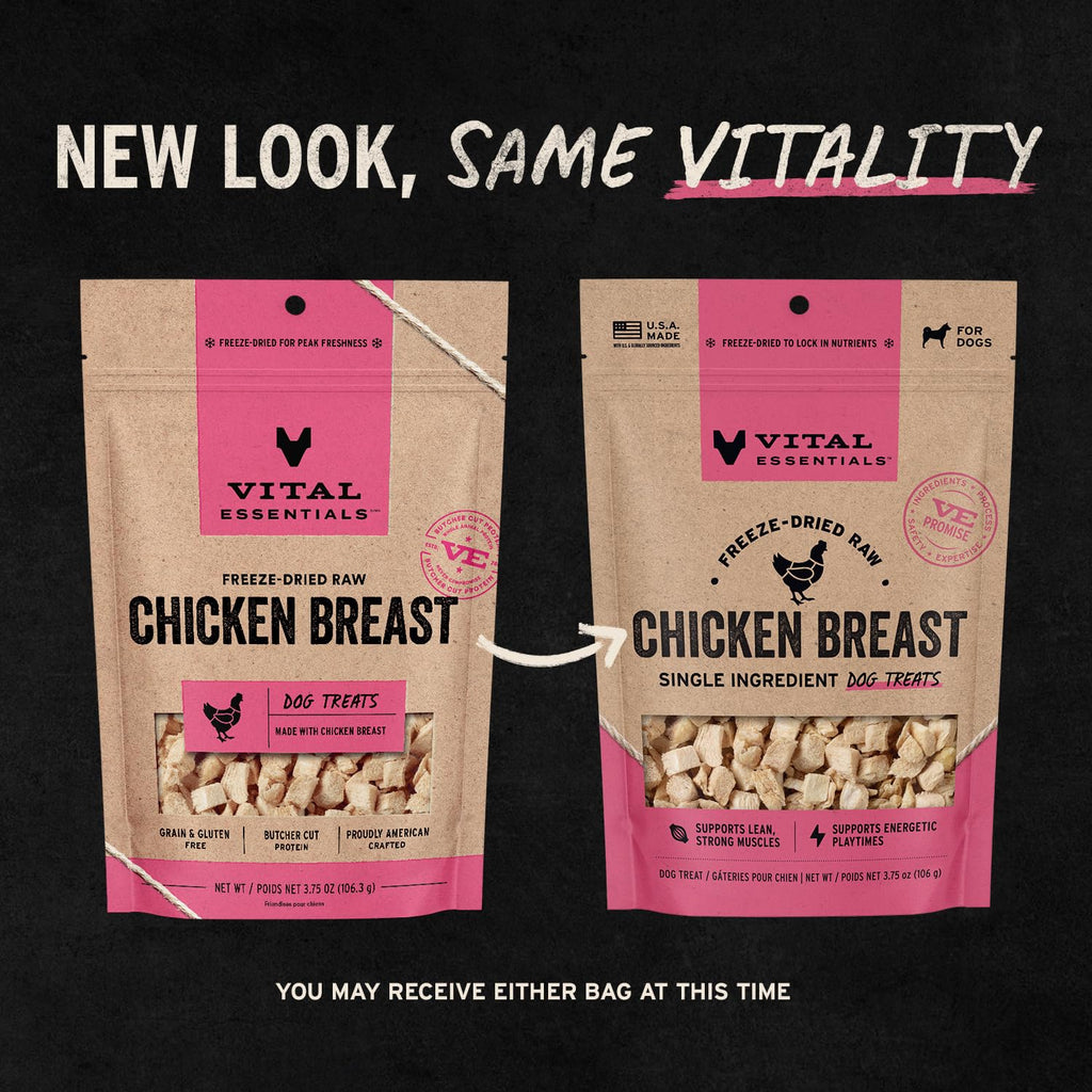 Vital Essentials Freeze Dried Dog Treats, Beef Liver, 15 oz Bag