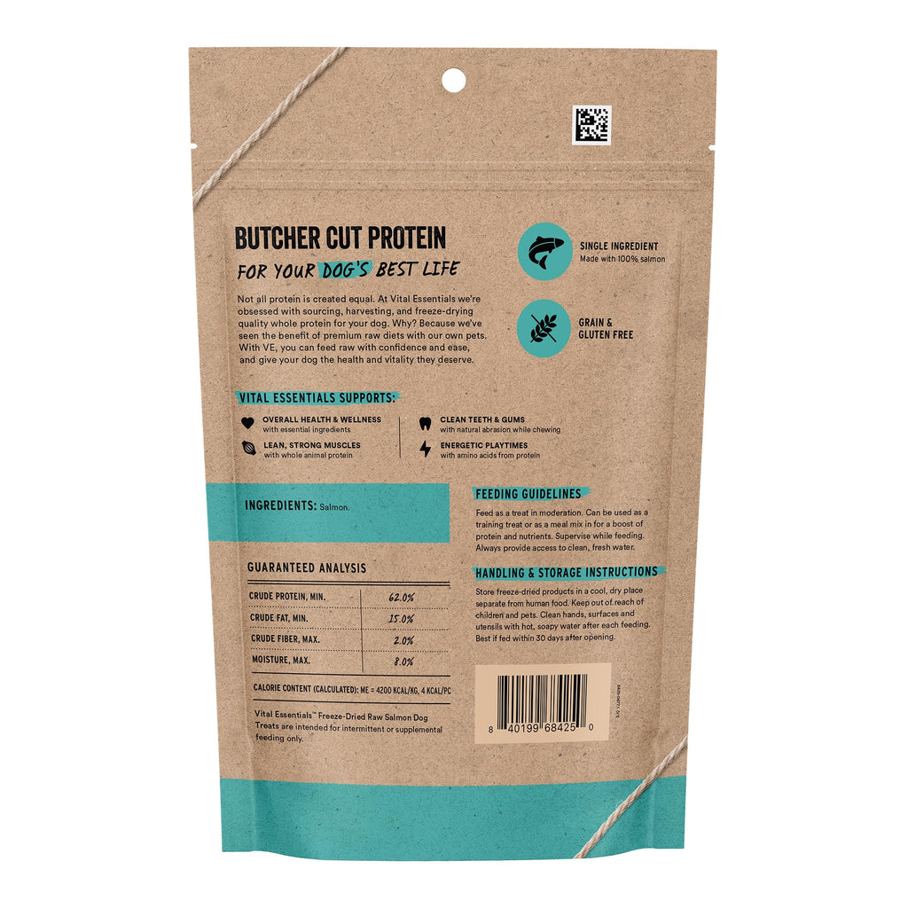Vital Essentials Freeze Dried Dog Treats, Beef Liver, 15 oz Bag