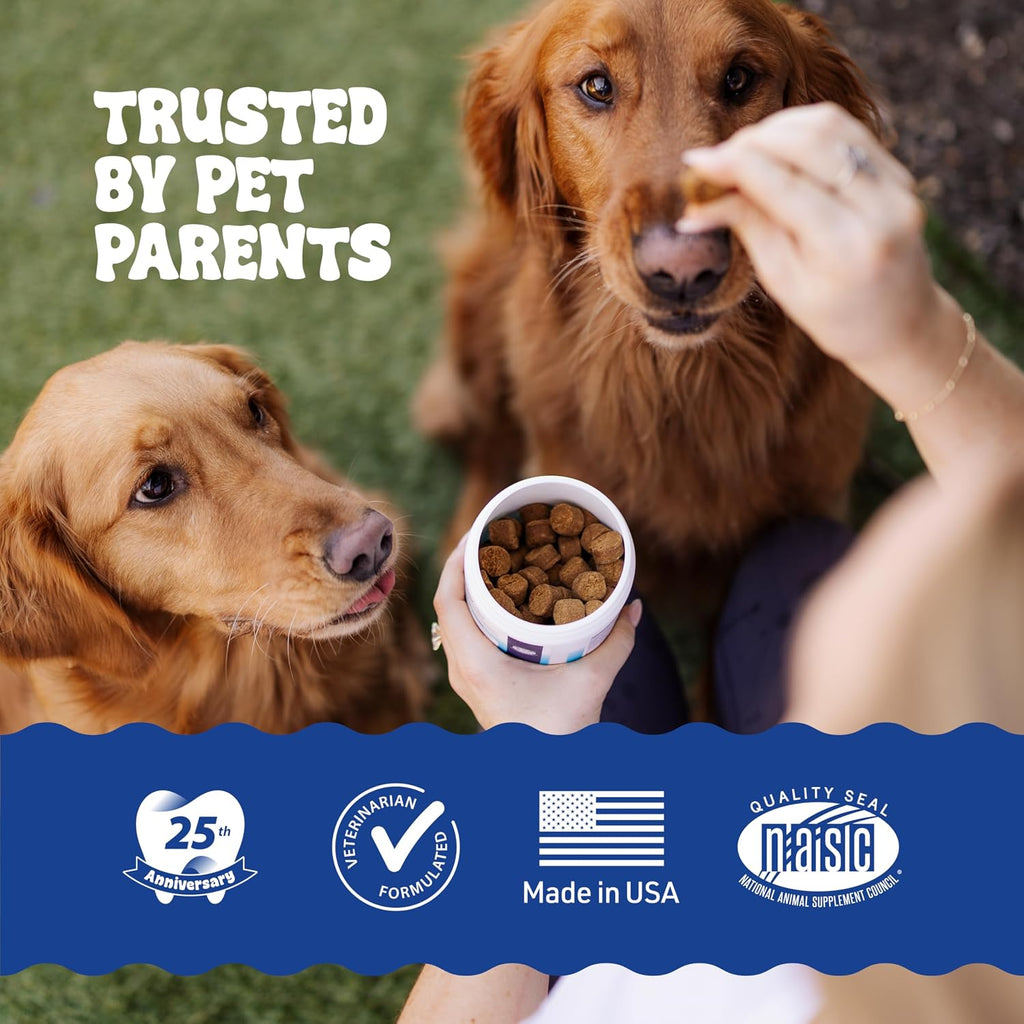 Dental Fresh Dental Bites for Dogs, Daily Oral Care, 120 Count