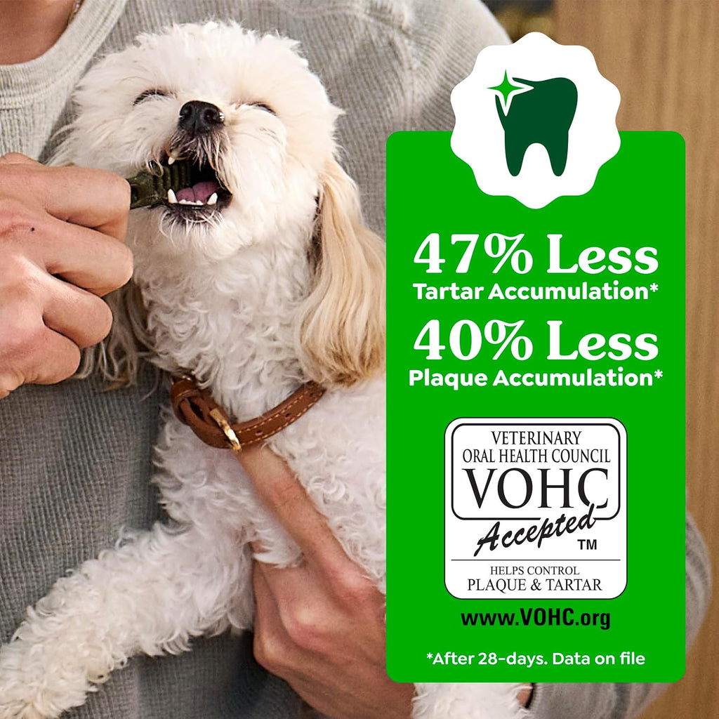 Greenies Teenie Original Natural Dental Dog Treats, Chicken, 43 Count