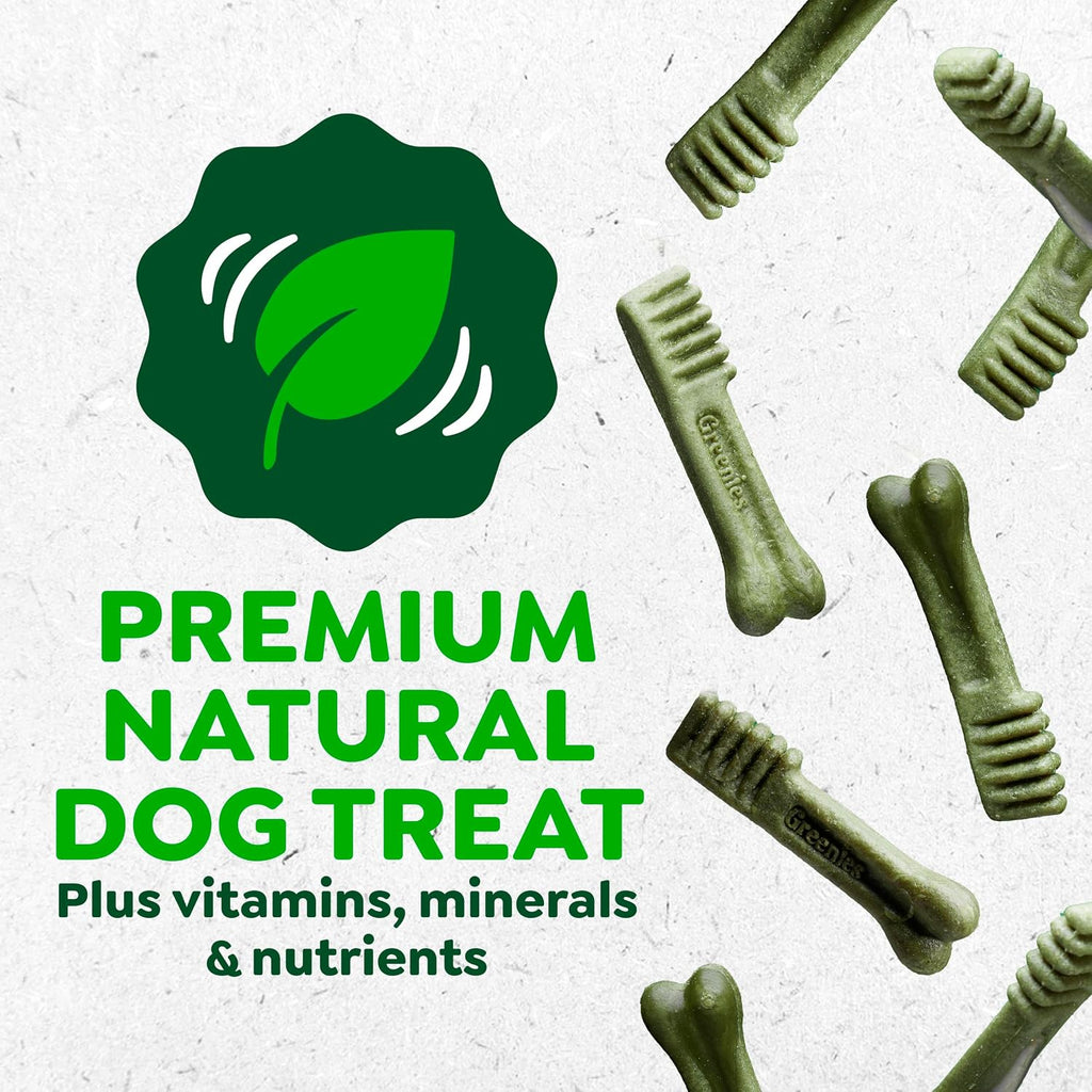 Greenies Teenie Original Natural Dental Dog Treats, Chicken, 43 Count